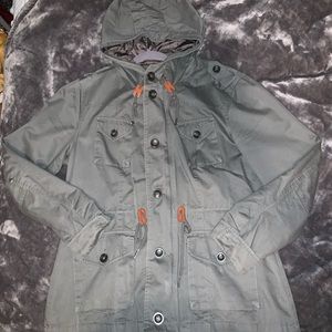 Olive Green Army Jacket